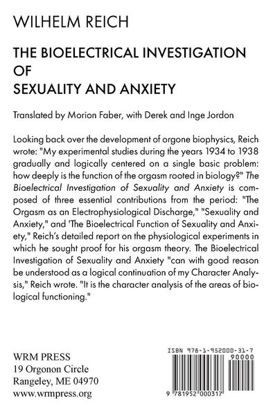 Produktbild: The Bioelectrical Investigation of Sexuality and Anxiety