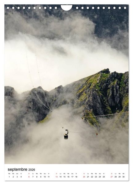 Produktbild: PIC DU MIDI Pyr&eacute;n&eacute;es (Calendrier mural 2026 DIN A4 horizontal), CALVENDO calendrier mensuel