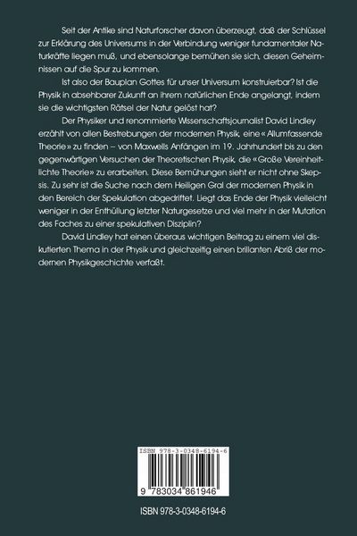 Produktbild: Das Ende der Physik