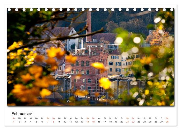 Produktbild: Aus der Ferne: Schw&auml;bisch Hall 2026 (Tischkalender 2026 DIN A5 quer), CALVENDO Monatskalender