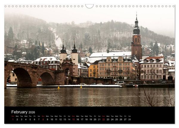 Produktbild: Heidelberg - Views of a City (Wall Calendar 2026 DIN A3 landscape), CALVENDO 12 Month Wall Calendar
