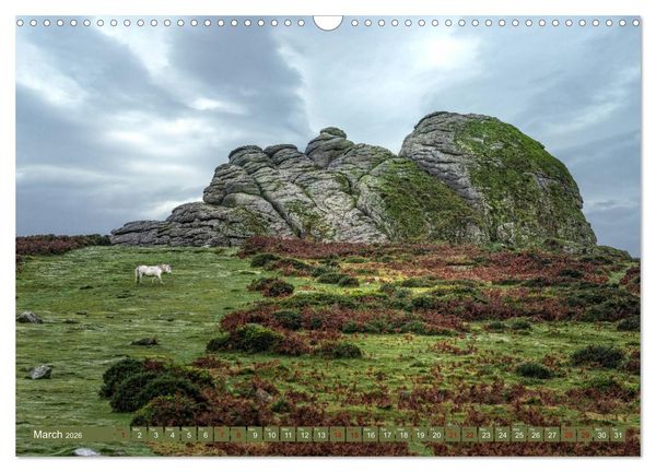 Produktbild: Dartmoor (Wall Calendar 2026 DIN A3 landscape), CALVENDO 12 Month Wall Calendar