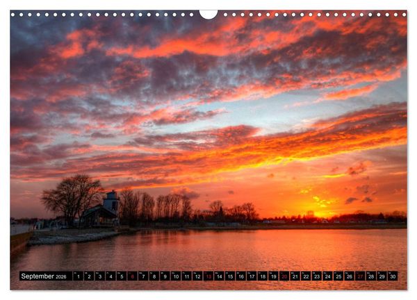 Produktbild: Vorpommern zwichen Tag und Nacht (Wandkalender 2026 DIN A3 quer), CALVENDO Monatskalender