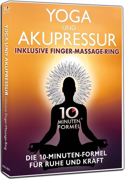Produktbild: Yoga und Akupressur inklusive Finger-Massage-Ring