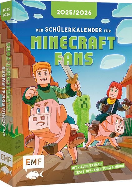 Produktbild: Der Sch&uuml;lerkalender f&uuml;r Minecraft-Fans 2025/2026