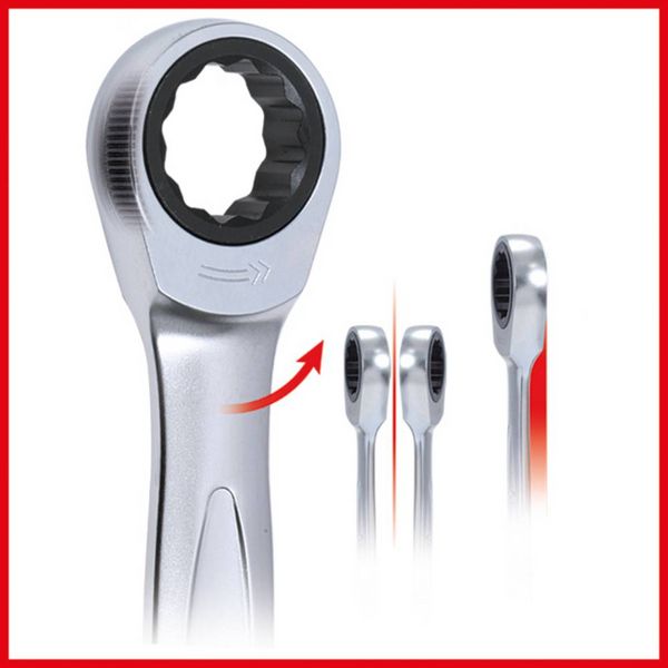 Produktbild: KS Tools 503.42055 503.42055 Maul-Ringratschenschl&uuml;ssel Schl&uuml;sselweite (Metrisch) 5.5mm