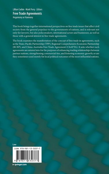 Produktbild: Free Trade Agreements