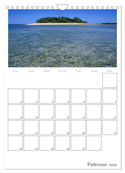 Produktbild: Australien - Terminplaner (Wandkalender 2026 DIN A4 hoch), CALVENDO Monatskalender