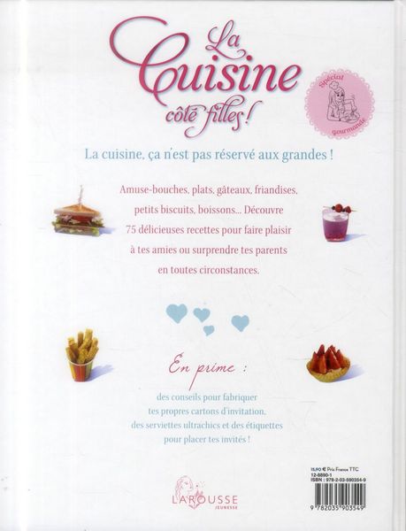 Produktbild: La cuisine c&ocirc;t&eacute; filles !