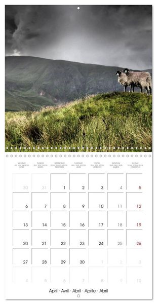 Produktbild: LAKE DISTRICT CUMBRIA Dramatic Art Photos (Wall Calendar 2026 12 &times; 12 Inch) CALVENDO 12 Month Wall Calendar