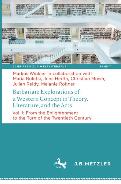 Produktbild: Barbarian: Explorations of a Western Concept in Theory, Literature, and the Arts