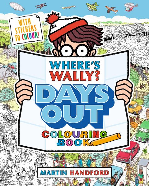 Produktbild: Where's Wally? Days Out: Colouring Book