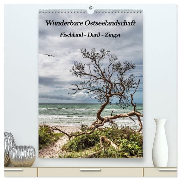 Produktbild: Wunderbare Ostseelandschaft Fischland-Dar&szlig;-Zingst (hochwertiger Premium Wandkalender 2026 DIN A2 hoch), Kunstdruck in Hochglanz