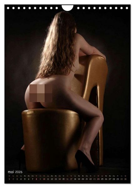 Produktbild: Beaut&eacute;s blondes nues (Calendrier mural 2026 DIN A4 horizontal), CALVENDO calendrier mensuel