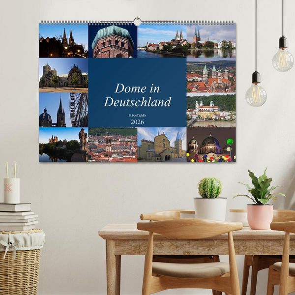 Produktbild: Dome in Deutschland (Wandkalender 2026 DIN A2 quer), CALVENDO Monatskalender