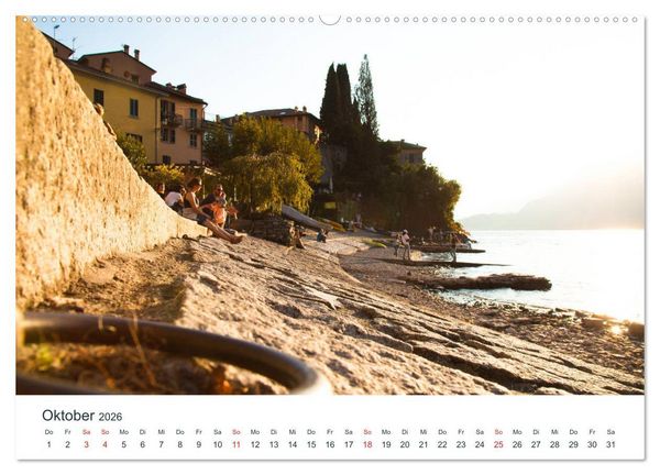 Produktbild: Mediterraneo - Lago di Como, Lago Maggiore, Lago d'Orta (hochwertiger Premium Wandkalender 2026 DIN A2 quer), Kunstdruck in Hochglanz
