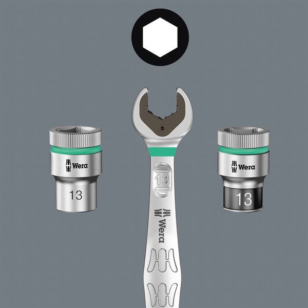 Produktbild: Wera 8790 C Impaktor Deep 05004840001 Innen-Sechskant Steckschl&uuml;sseleinsatz 27 mm 1/2" (12.5 mm)