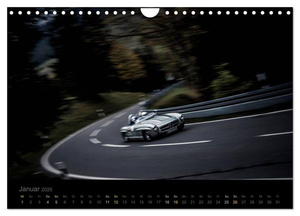 Produktbild: Mercedes Benz 300SL - Racing (Wandkalender 2025 DIN A4 quer), CALVENDO Monatskalender