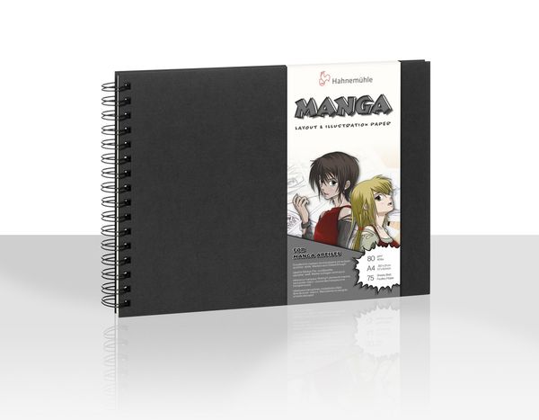 Produktbild: Hahnem&uuml;hle Papier Mangabuch, DIN A4, 80 g/m&sup2;