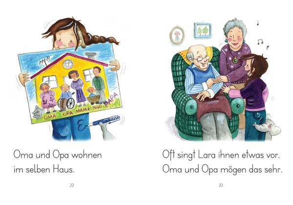LESEZUG/1. Klasse: Nur Mut, Lara!