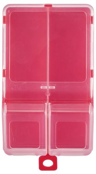 Produktbild: TRU COMPONENTS TC-ERB-9056 Sortimentskasten (L x B x H) 113 x 60 x 30 mm Anzahl F&auml;cher: 2 variable Unterteilung Inhalt 1 St.