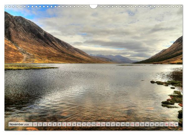 Produktbild: Schottland - Land aus Nebel und Licht (Wandkalender 2026 DIN A3 quer), CALVENDO Monatskalender