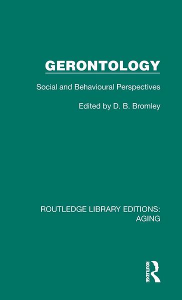 Produktbild: Gerontology
