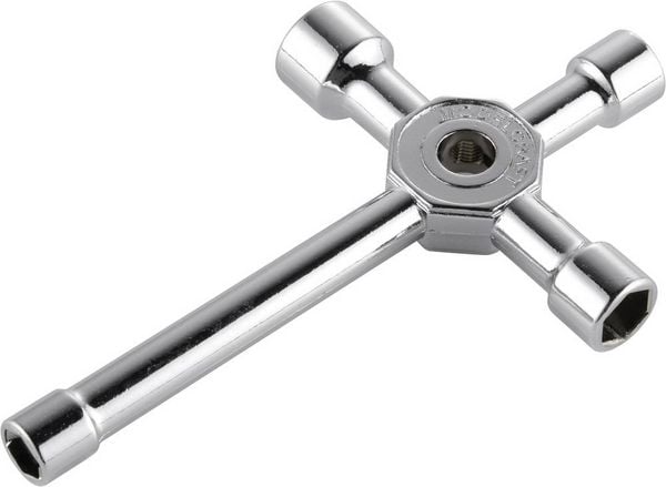 Produktbild: Reely Gl&uuml;hkerzen-Kreuzschl&uuml;ssel M8, M9, M10, M12