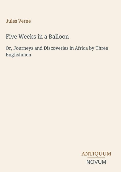 Produktbild: Five Weeks in a Balloon