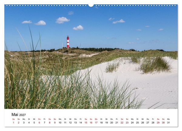 Produktbild: Amrum - Das Paradies in der Nordsee (hochwertiger Premium Wandkalender 2027 DIN A2 quer), Kunstdruck in Hochglanz