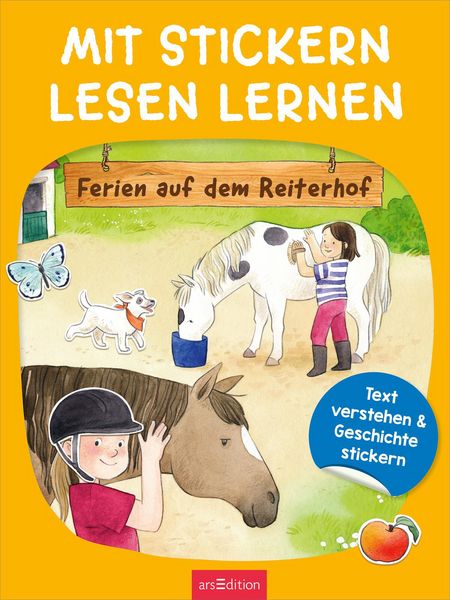 Produktbild: Mit Stickern Lesen lernen &ndash; Ferien auf dem Reiterhof