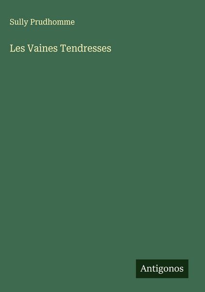 Produktbild: Les Vaines Tendresses