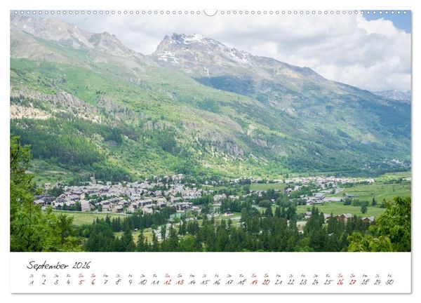 Produktbild: Die Route der Gro&szlig;en Alpen - Das Guisane-Tal und Brian&ccedil;onnais (Wandkalender 2026 DIN A2 quer), CALVENDO Monatskalender