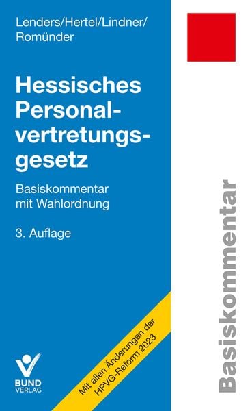 Produktbild: Hessisches Personalvertretungsgesetz