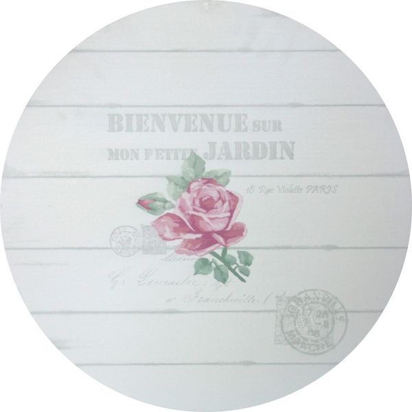 Produktbild: HTI-Living Gartenstuhl Celia "Bienvenue" 2er Set Gartenstuhl Celia "Bienvenue" 2er Set