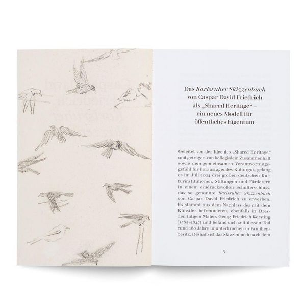 Produktbild: Caspar David Friedrich. Karlsruher Skizzenbuch (Schmuckausgabe)
