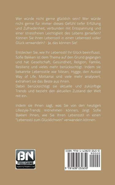 Produktbild: Lebensstil zum Gl&uuml;cklichsein