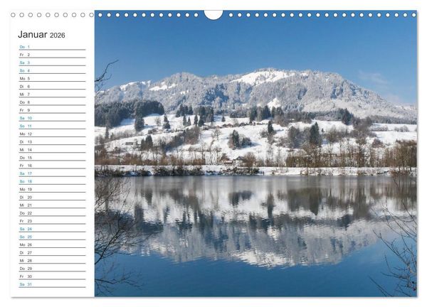 Produktbild: Faszination Alpen (Wandkalender 2026 DIN A3 quer), CALVENDO Monatskalender