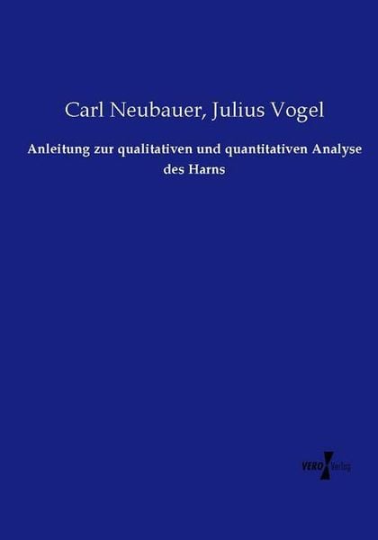 Produktbild: Anleitung zur qualitativen und quantitativen Analyse des Harns