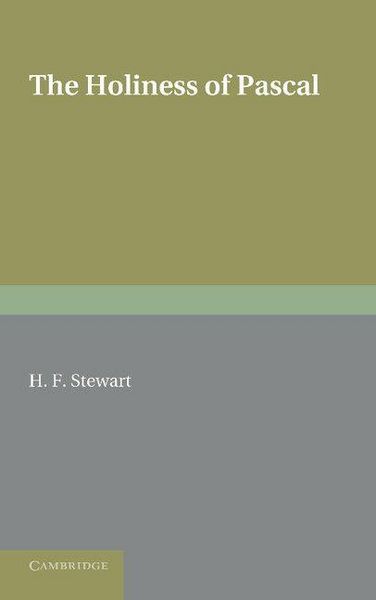 Produktbild: The Holiness of Pascal. H.F. Stewart