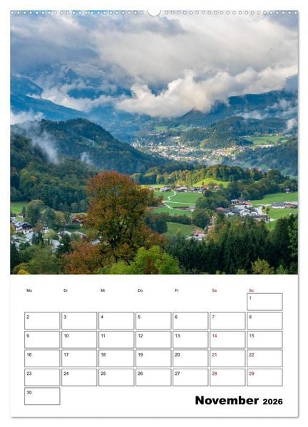 Produktbild: Mein Berchtesgadener Land (Wandkalender 2026 DIN A2 hoch), CALVENDO Monatskalender