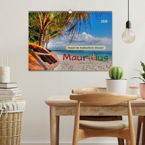 Produktbild: Mauritius - Insel im Indischen Ozean (Wandkalender 2026 DIN A3 quer), CALVENDO Monatskalender