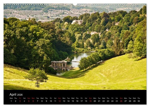 Produktbild: The Lovely Gardens of South England (High Quality Premium Wall Calendar 2026 DIN A2 landscape),CALVENDO 12 Month Wall Calendar