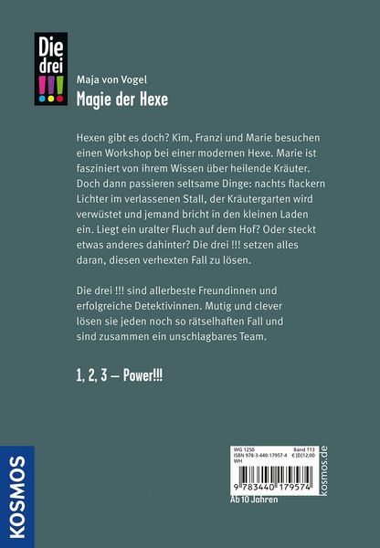 Produktbild: Die drei !!!, 113, Magie der Hexe