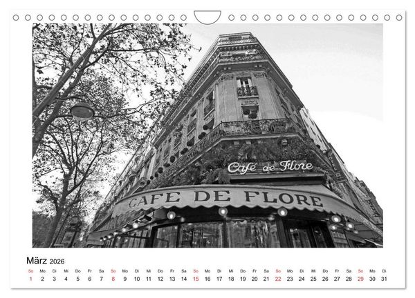 Produktbild: Paris vive la m&eacute;tropole (Wandkalender 2026 DIN A4 quer), CALVENDO Monatskalender