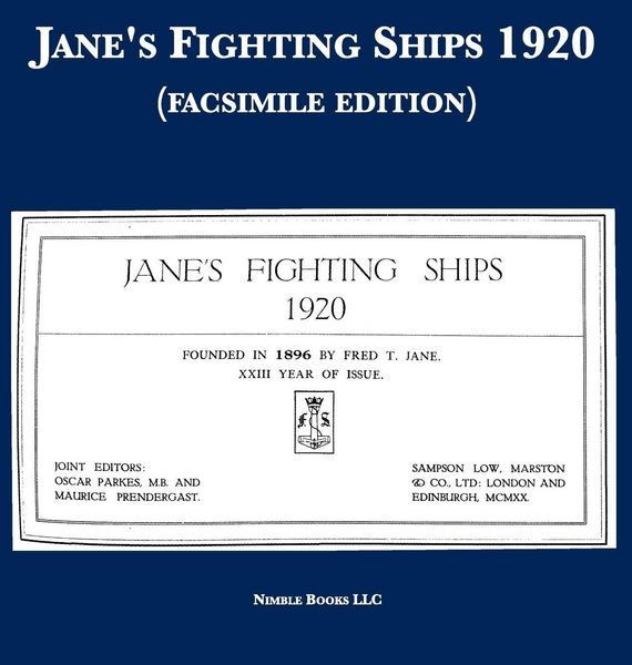 Produktbild: Jane's Fighting Ships 1920 (facsimile edition)