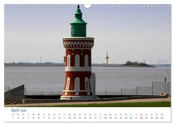 Produktbild: Bremerhaven 2026. Impressionen aus den Havenwelten (Wandkalender 2026 DIN A3 quer), CALVENDO Monatskalender