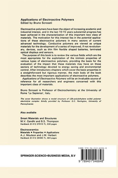 Produktbild: Applications of Electroactive Polymers