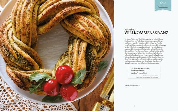Produktbild: Aus den Filmen zu Harry Potter: Das offizielle Weihnachtskochbuch
