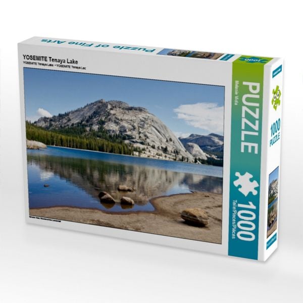 CALVENDO Puzzle YOSEMITE Tenaya Lake | 1000 Teile Lege-Größe 64x48cm Foto-Puzzle für glückliche Stunden